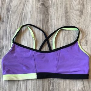 Lululemon sports bra in swim material